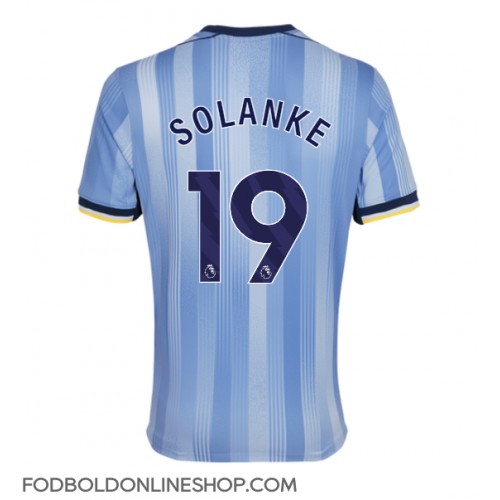 Tottenham Hotspur Dominic Solanke #19 Udebanetrøje 2024-25 Kortærmet